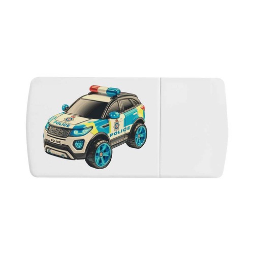 Toy police car - police, box