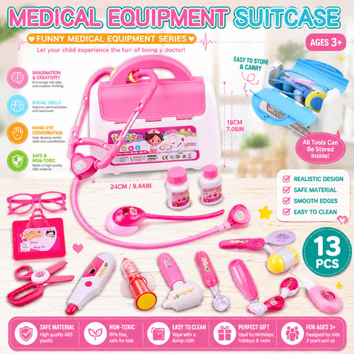 Kids 16pcs doctor play set - kids,