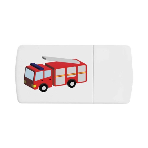 Fire engine toy pill - 'fire,