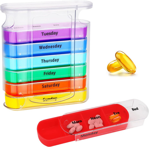 Pill organiser day - organiser,