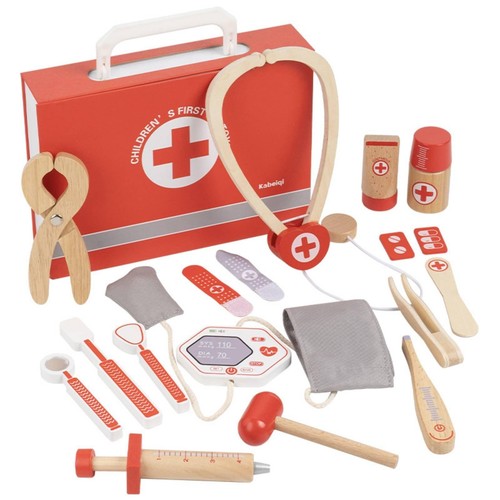 Kids wooden doctor pretend - kids,