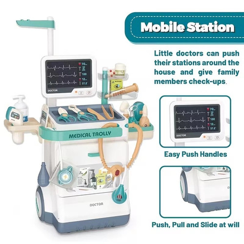 Kids play set medical kit - kit, case