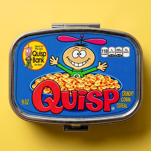 Quisp cereal mini - quisp, metal