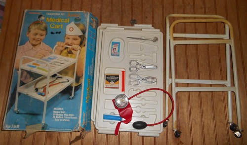 Vintage blue box junior - box,