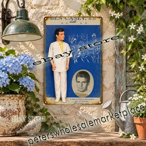 Medical doctor doll blue box - doctor,