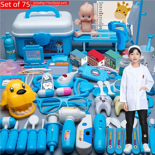 Kids doctor nurse role - nurse, play
