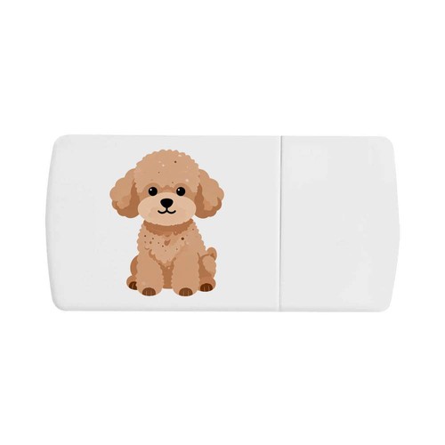 Chibi toy poodle pill box - toy,